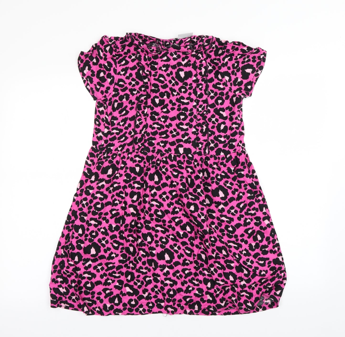 I love girls wear Girls Orange Animal Print  Shift  Size 10 Years