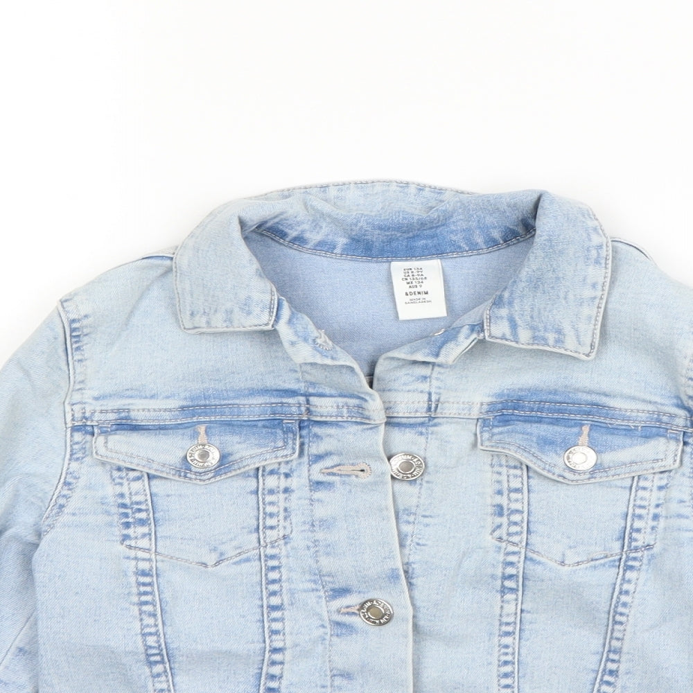 Denim Girls Blue   Jacket  Size 8-9 Years