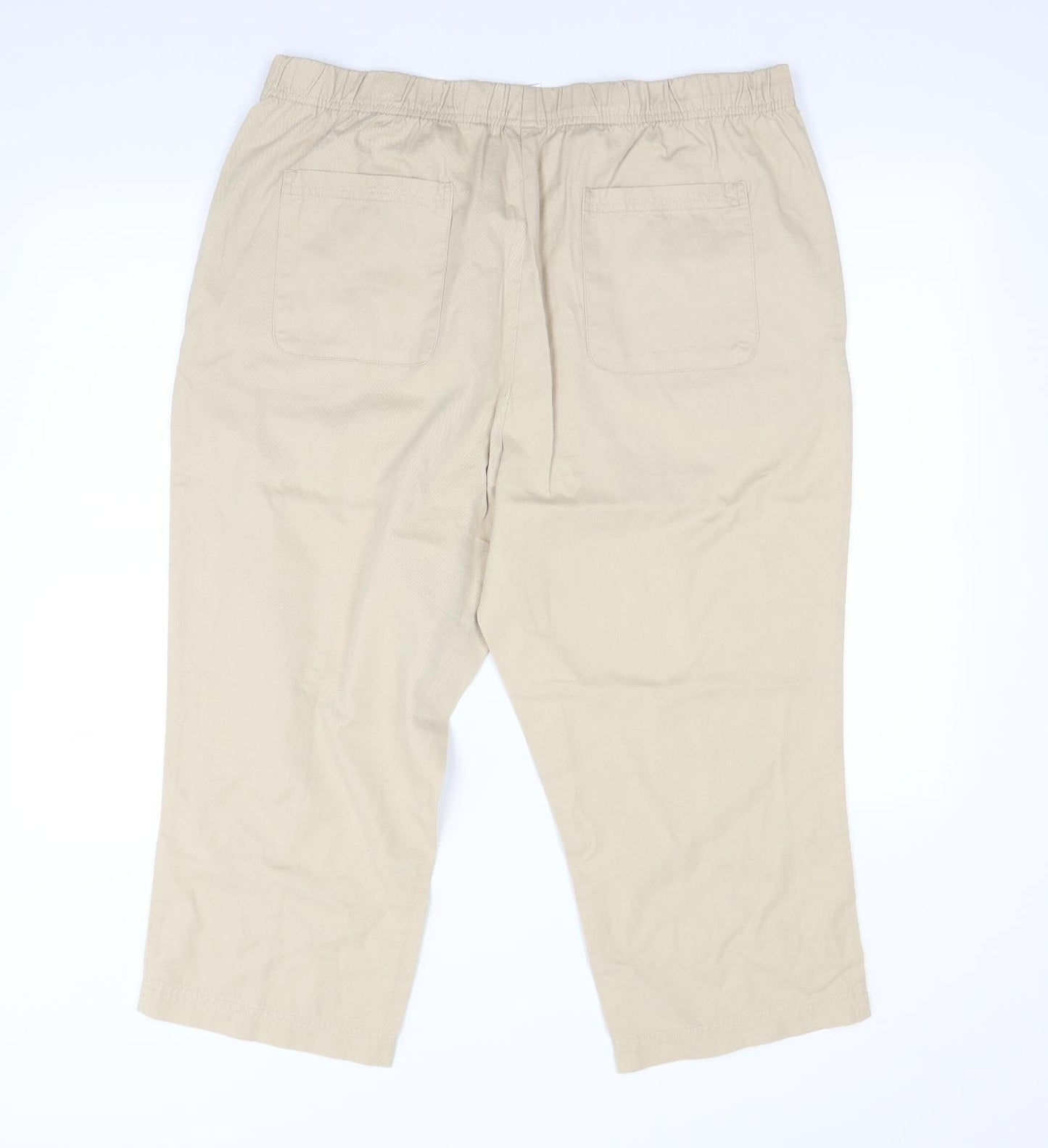 Damart Womens Beige   Trousers  Size 20 L22 in