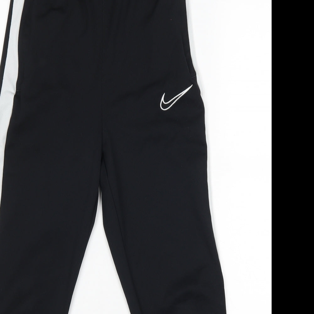 Nike Boys Black   Jogger Trousers Size L