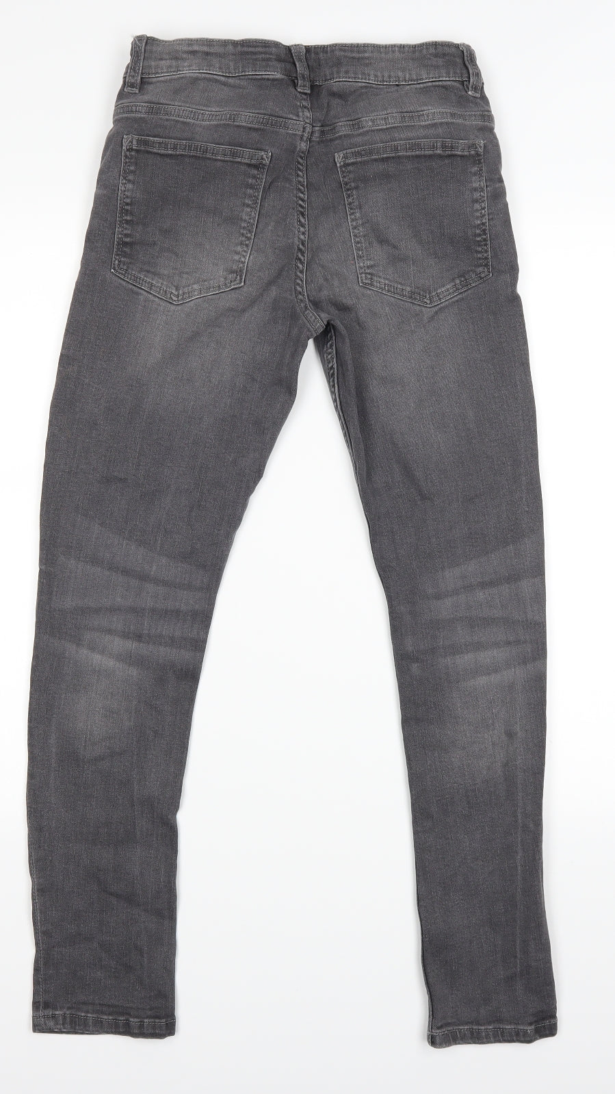 NEXT Girls Grey   Skinny Jeans Size 12 Years