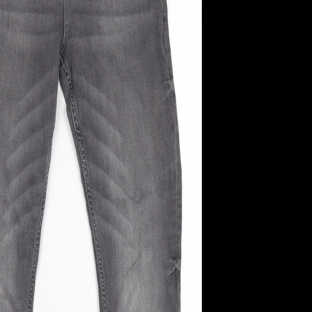 NEXT Girls Grey   Skinny Jeans Size 12 Years