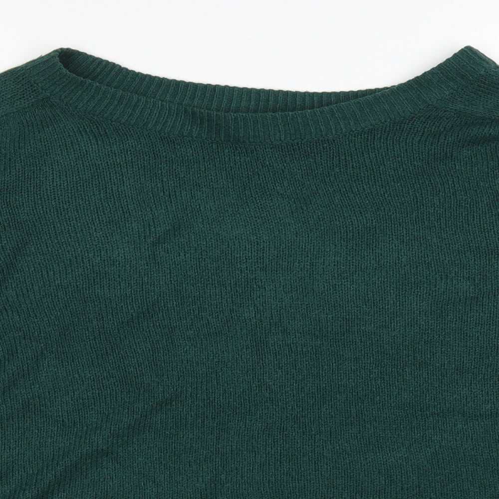 Divided by H&M Womens Green   Pullover Jumper Size L