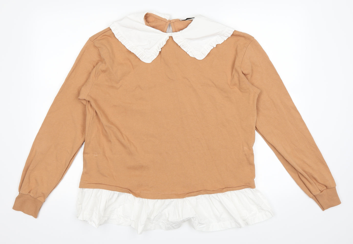 George Womens Brown   Pullover Jumper Size M