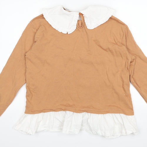 George Womens Brown   Pullover Jumper Size M