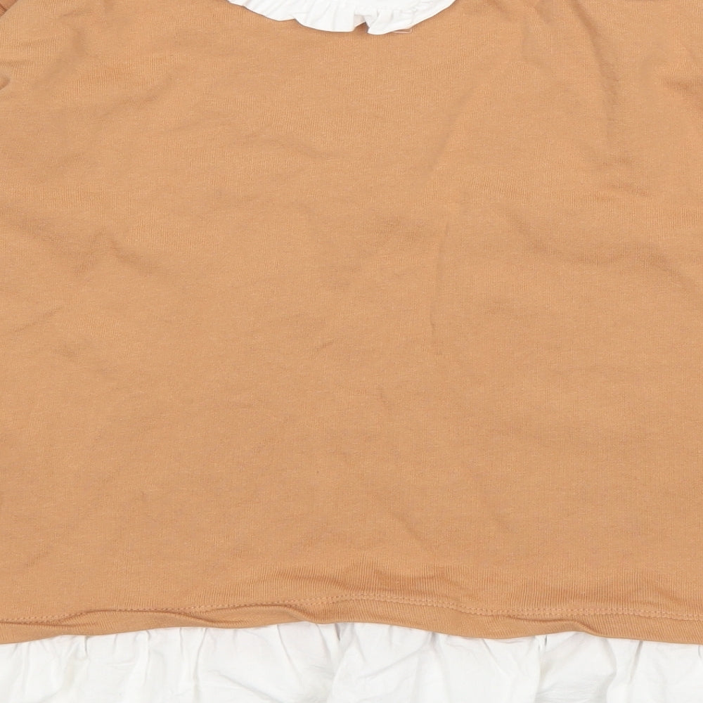 George Womens Brown   Pullover Jumper Size M