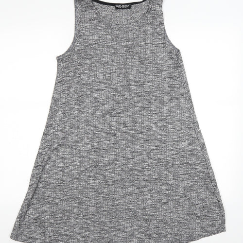Select Womens Grey   A-Line  Size 14