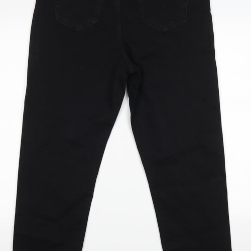 George Womens Black   Straight Jeans Size 18 L27 in
