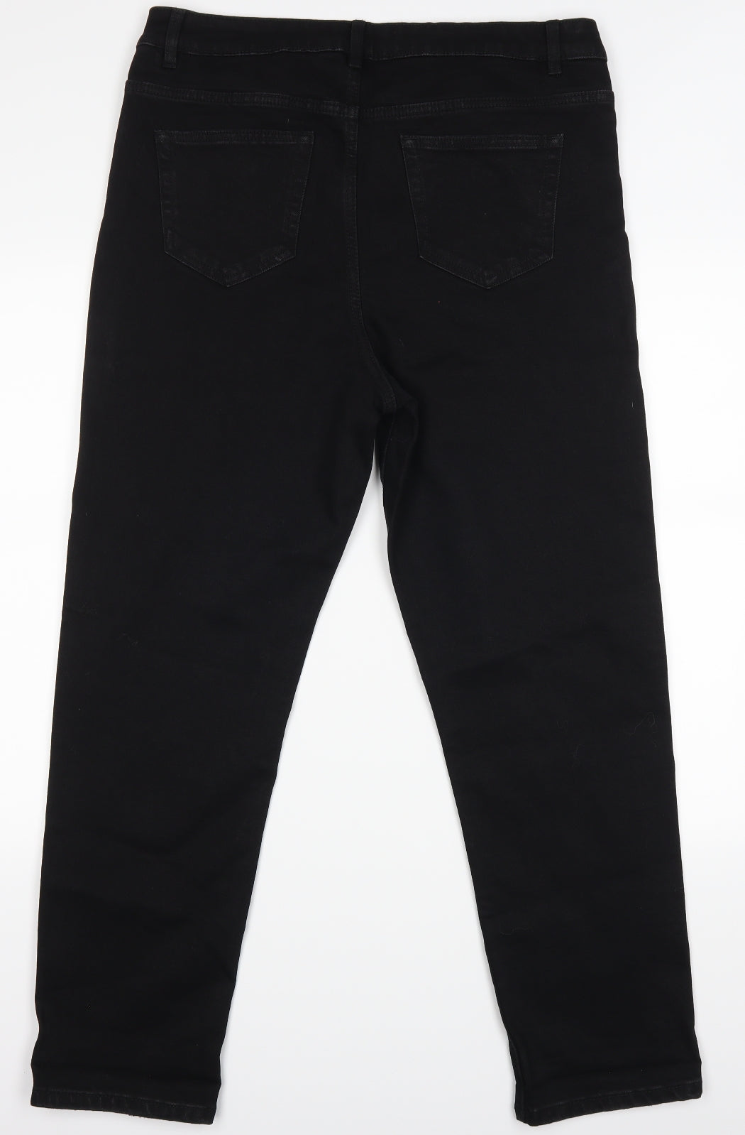 George Womens Black   Straight Jeans Size 18 L27 in