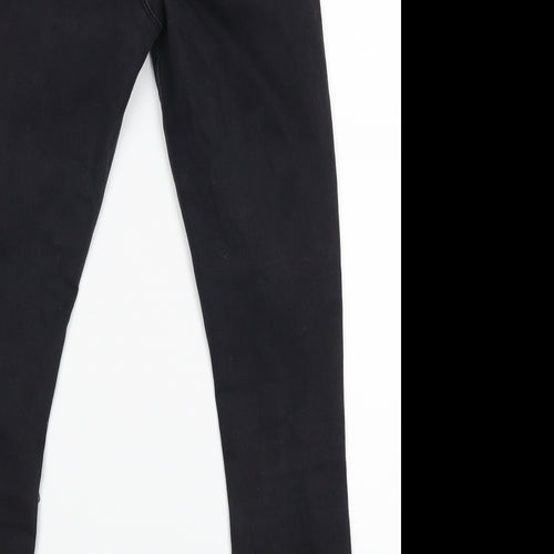 Missguided Womens Black   Skinny Jeans Size 4 L24 in