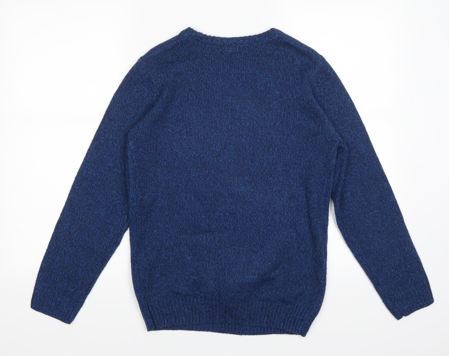 F&F Boys Blue   Pullover Jumper Size 11-12 Years  - christmas