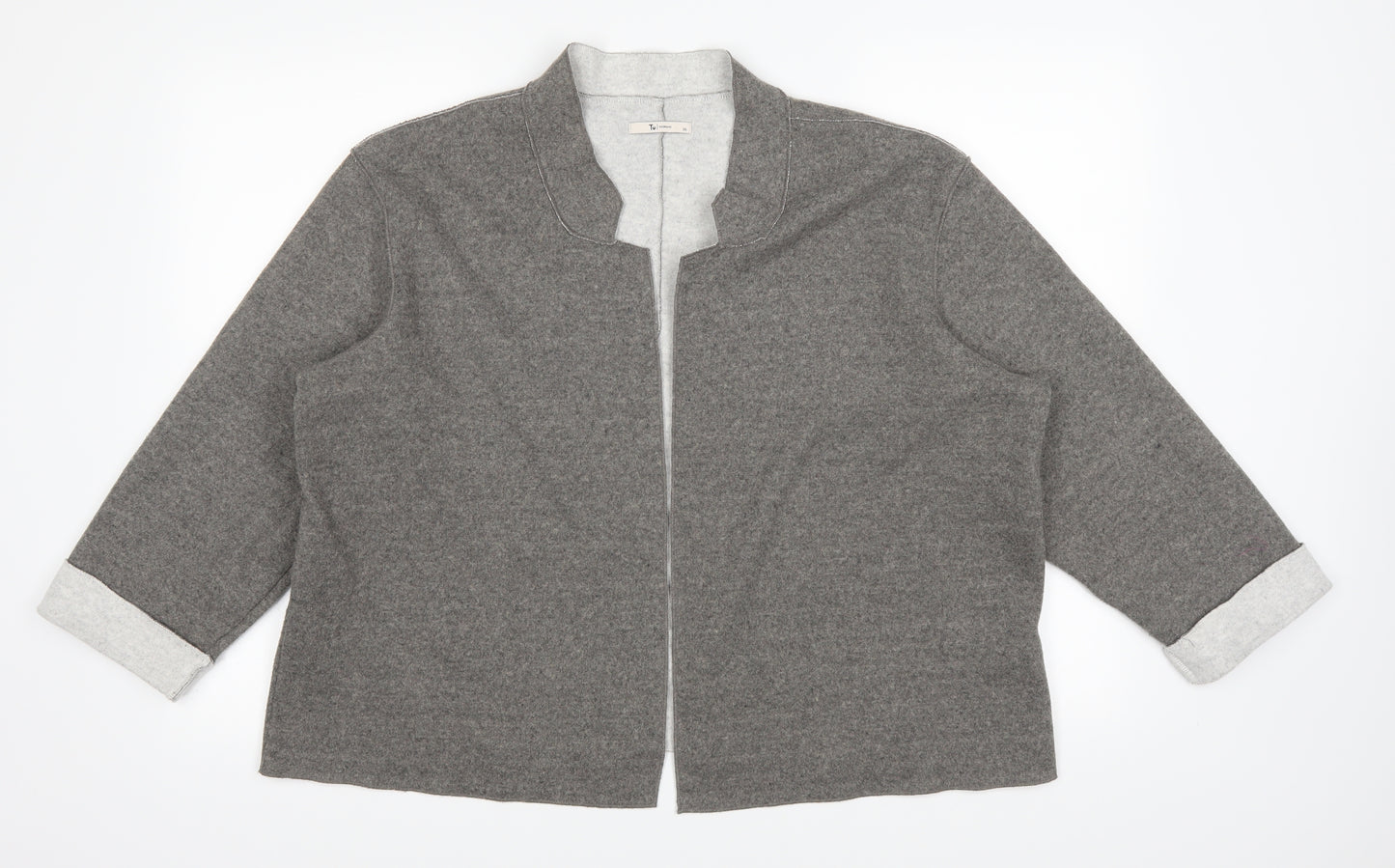 tu  Womens Grey   Cardigan Jumper Size 20