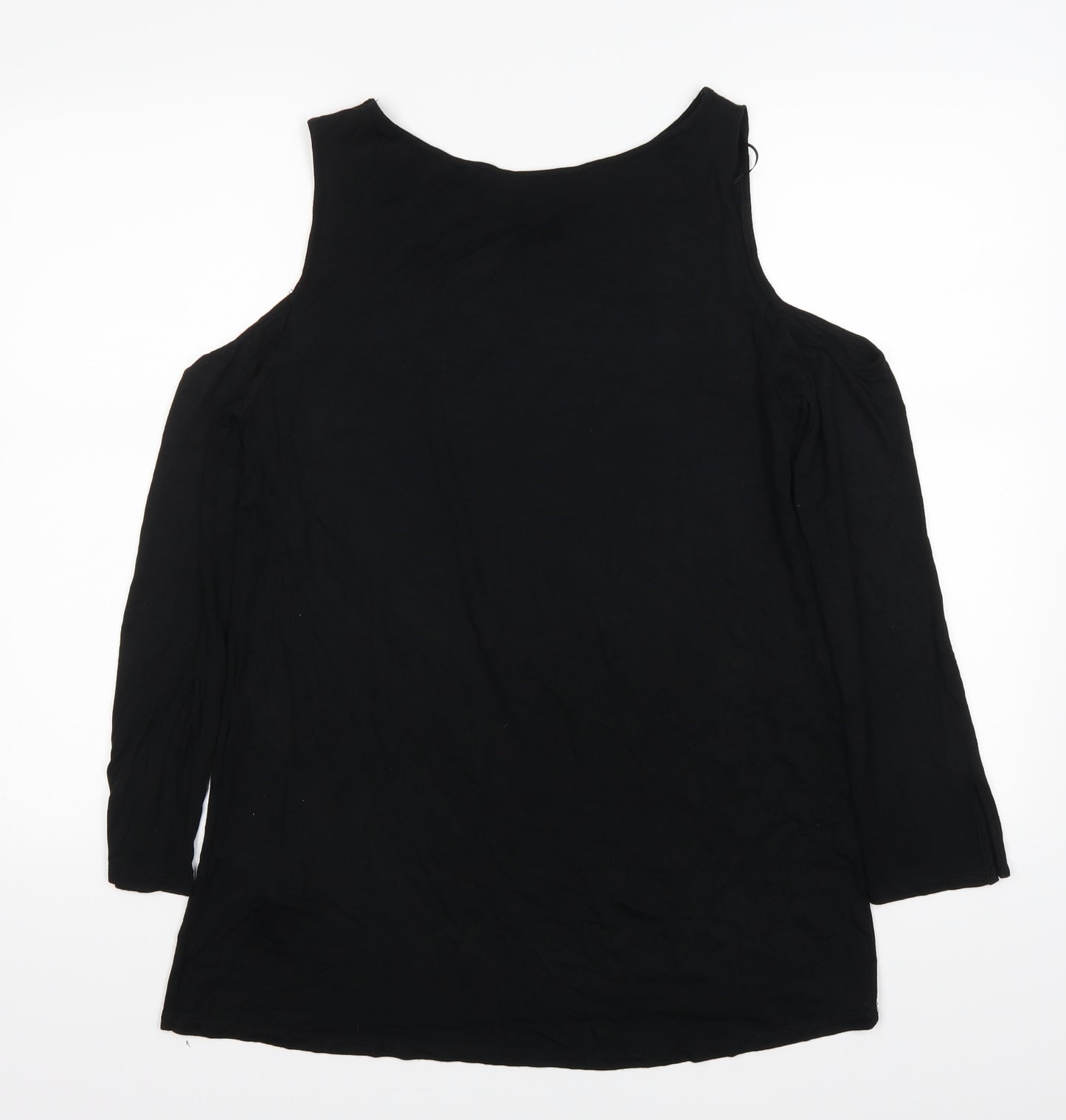 Lipsy Womens Black   Basic Blouse Size 12