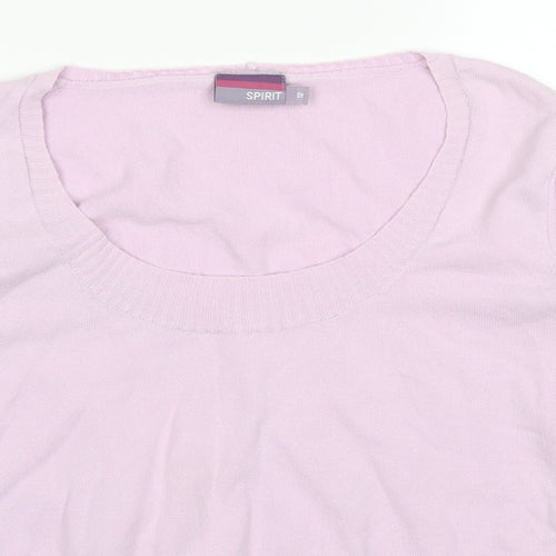 Spirit Womens Purple   Pullover Jumper Size 12