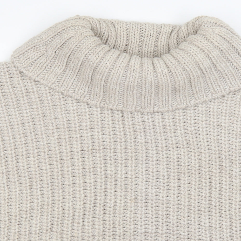 Marks and Spencer Womens Beige   Shrug Jumper Size M