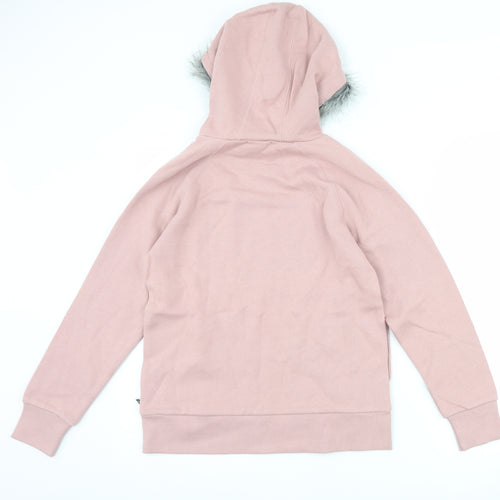 Belino Womens Pink   Pullover Hoodie Size M  - slogan