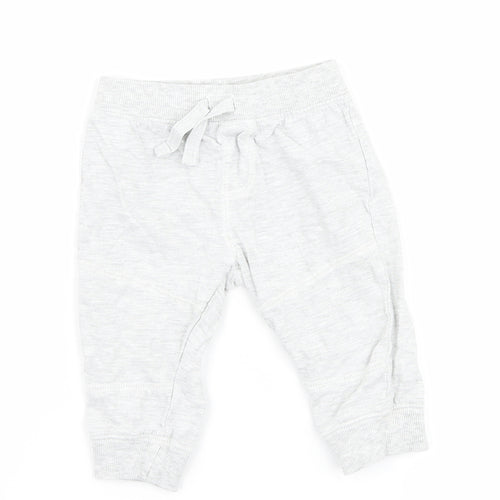 Blue Zoo Baby Grey   Jogger Trousers Size 6-9 Months