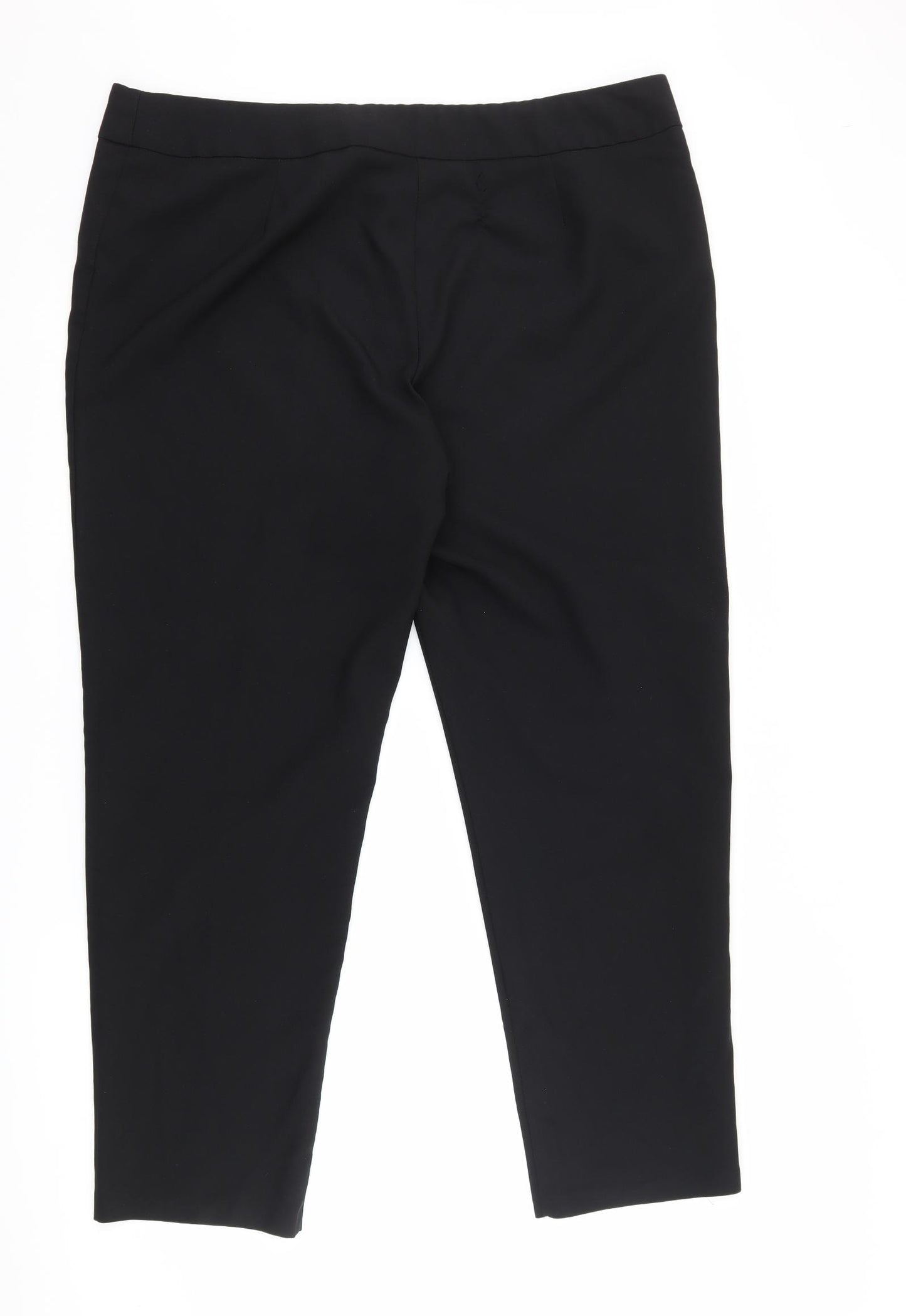 George Womens Black   Trousers  Size 18 L28 in
