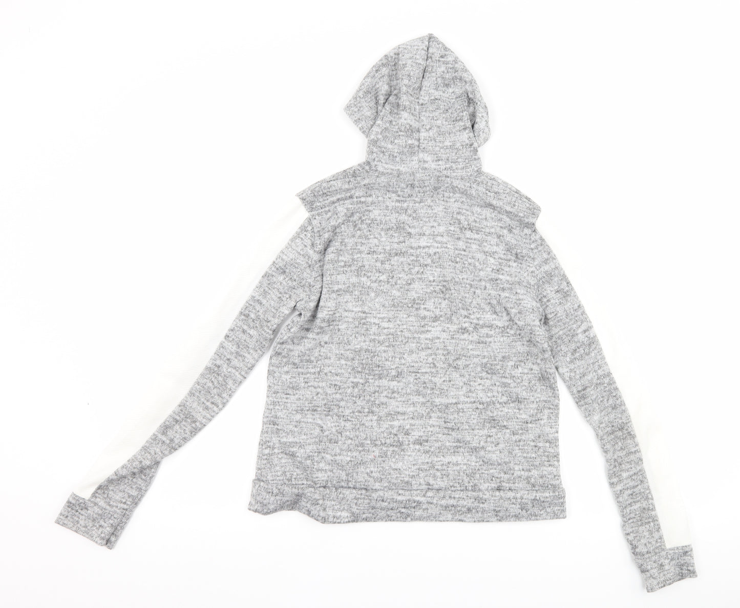 PRETTYLITTLETHING Womens Grey   Pullover Hoodie Size 6