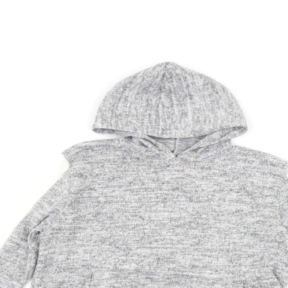 PRETTYLITTLETHING Womens Grey   Pullover Hoodie Size 6