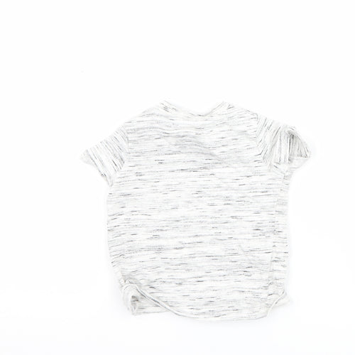 F&F Baby Grey   Basic T-Shirt Size 3-6 Months  - graphic