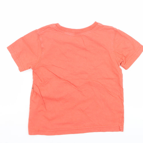 George Boys Red   Basic T-Shirt Size 18-24 Months  - Jungle