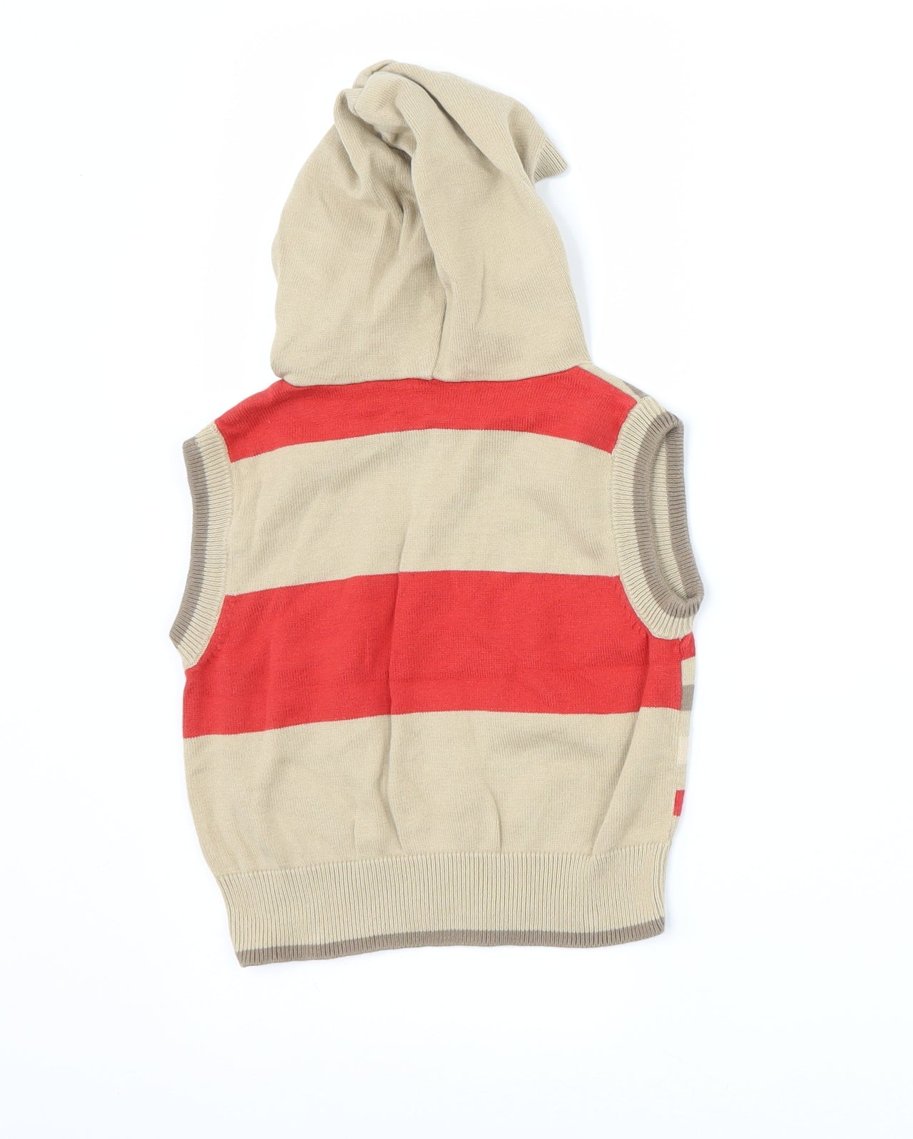 Ladybird Boys Brown Striped  Pullover Jumper Size 18-24 Months