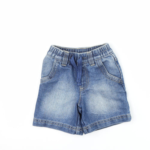 George Boys Blue  Denim Cropped Jeans Size 18-24 Months