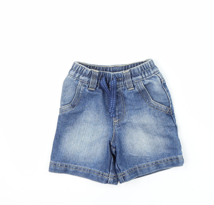 George Boys Blue Denim Cropped Jeans Size 18-24 Months