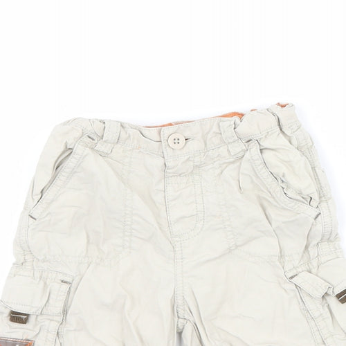 TU Boys Beige   Cargo Trousers Size 18-24 Months