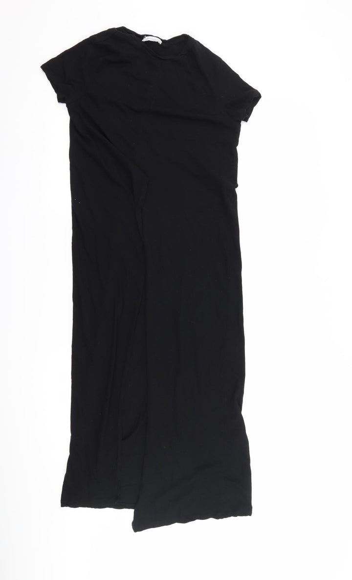 Zara Womens Brown   T-Shirt Dress  Size S