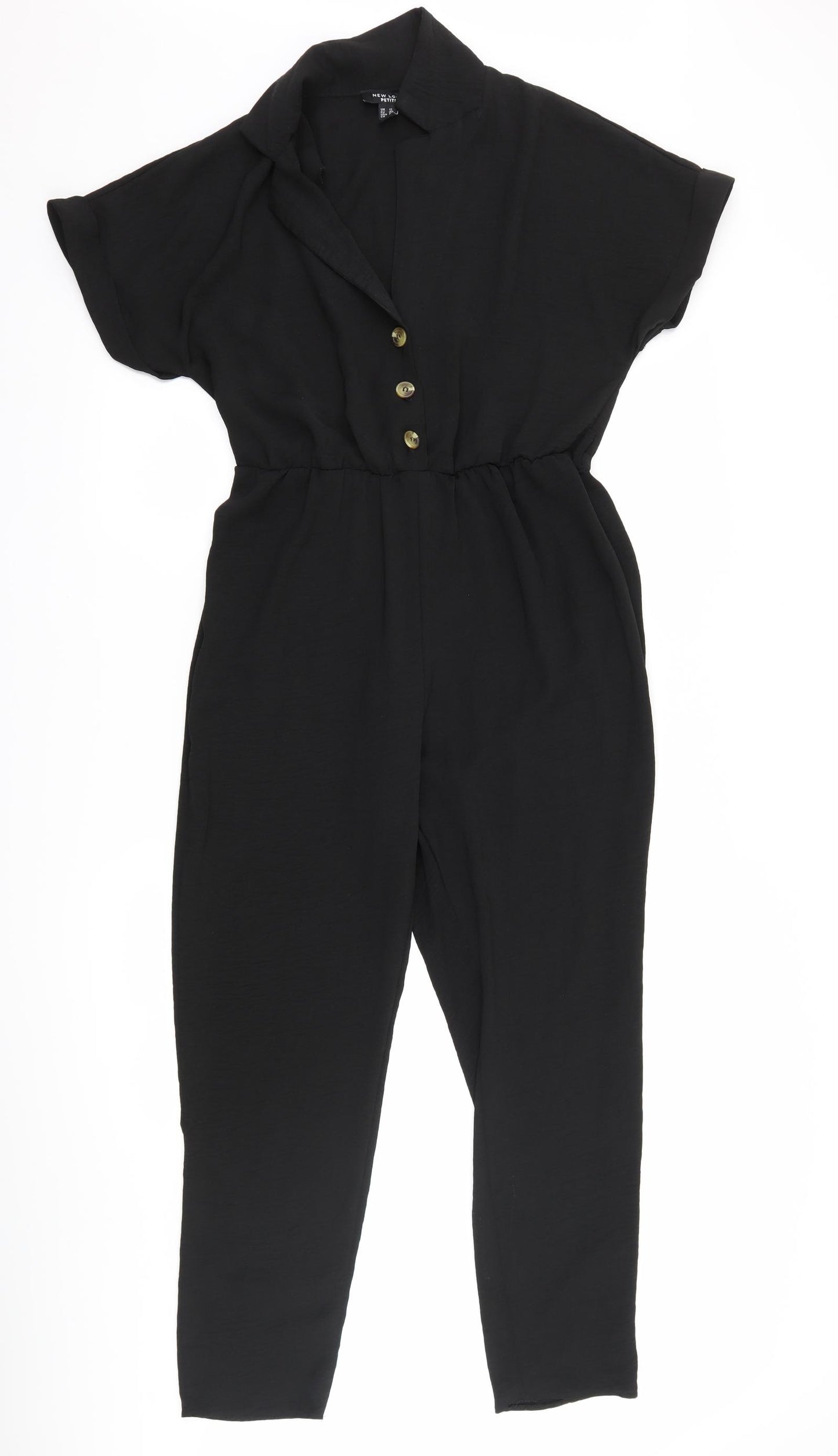 New Look Womens Black   Jumpsuit One-Piece Size 12