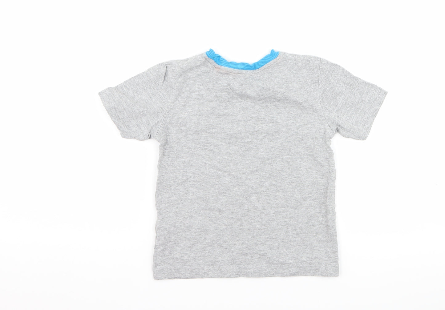 Blue Zoo Boys Grey   Basic T-Shirt Size 2-3 Years