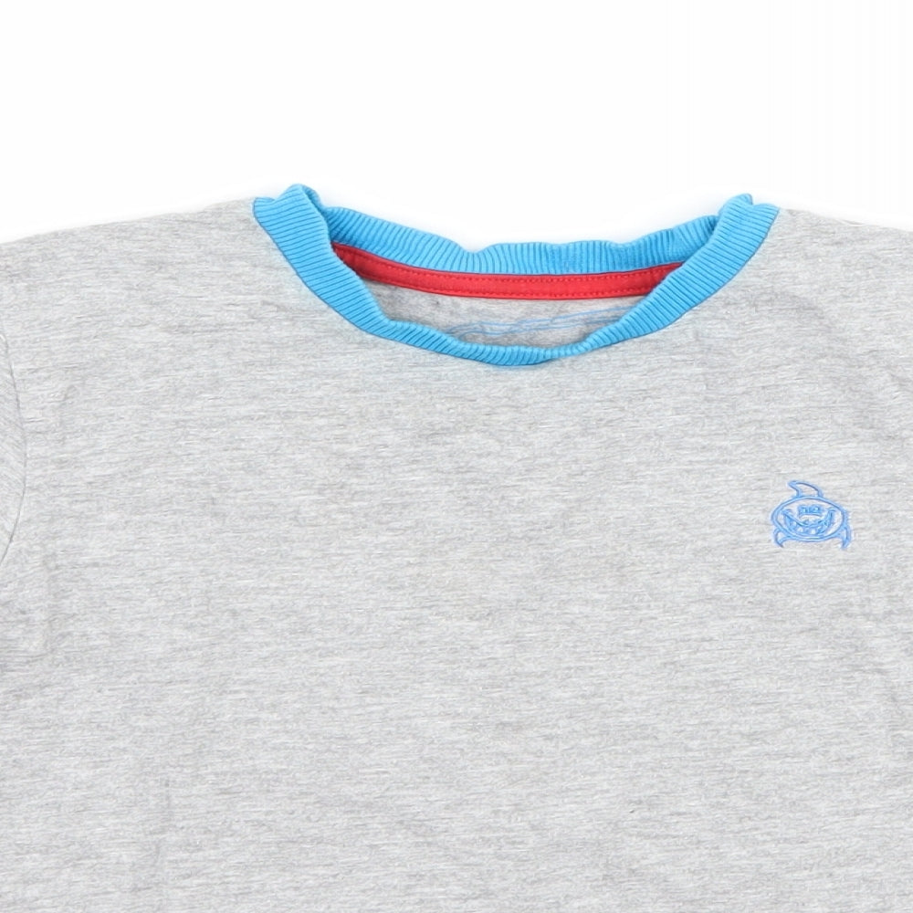 Blue Zoo Boys Grey   Basic T-Shirt Size 2-3 Years