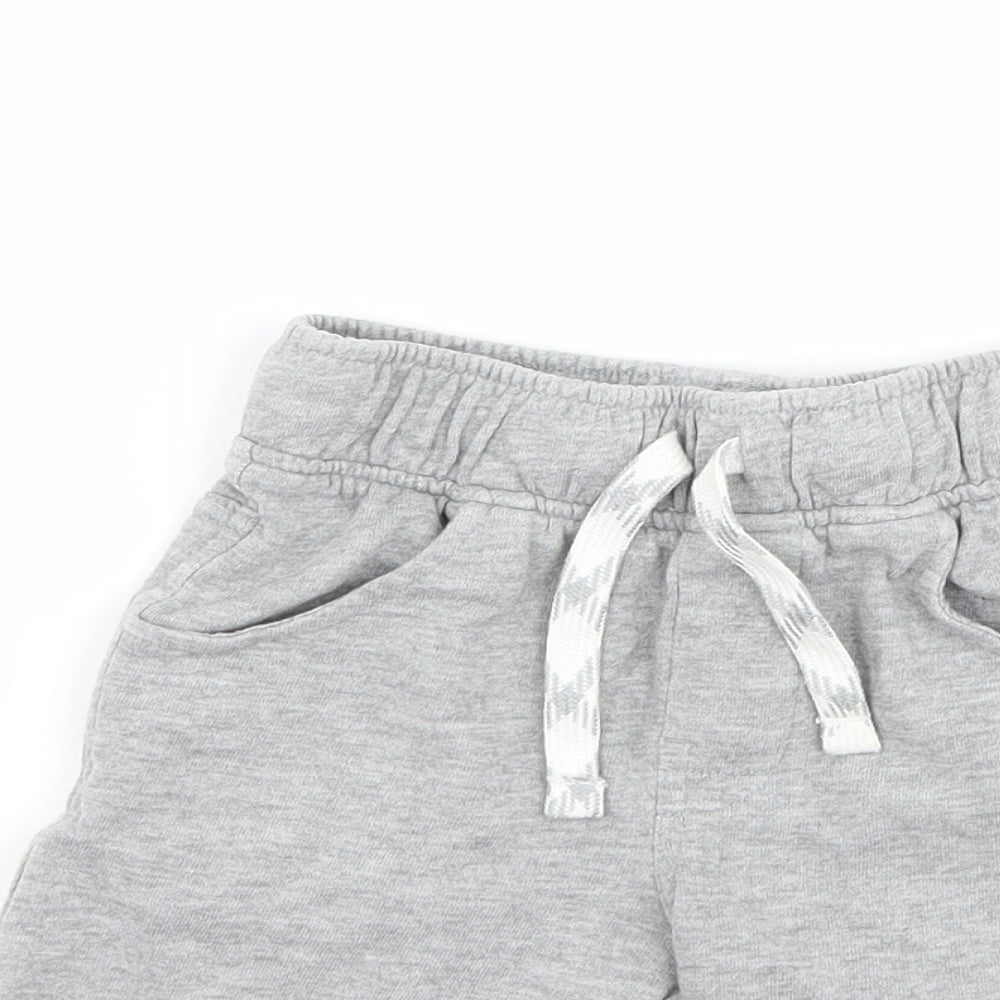 Marks and Spencer Boys Grey   Sweat Shorts Size 2-3 Years