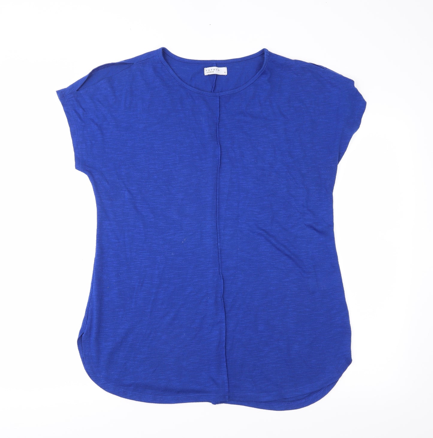 Papaya Womens Blue   Basic Blouse Size M