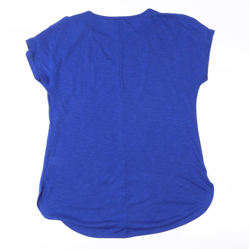 Papaya Womens Blue   Basic Blouse Size M