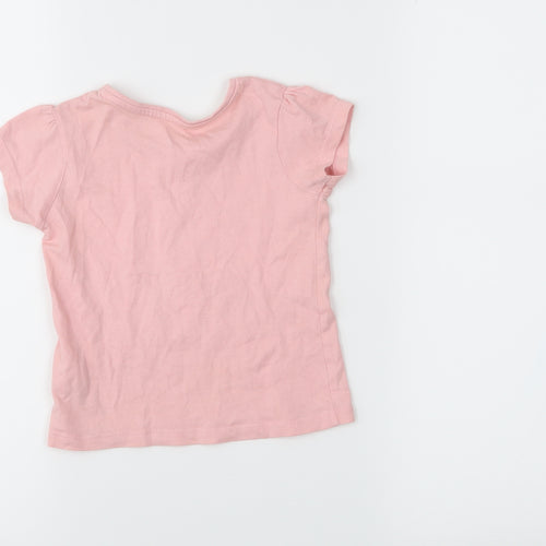 Primark Girls Pink   Basic T-Shirt Size 12-18 Months