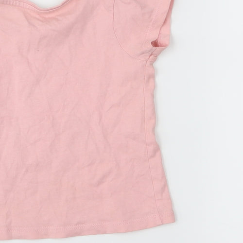 Primark Girls Pink   Basic T-Shirt Size 12-18 Months