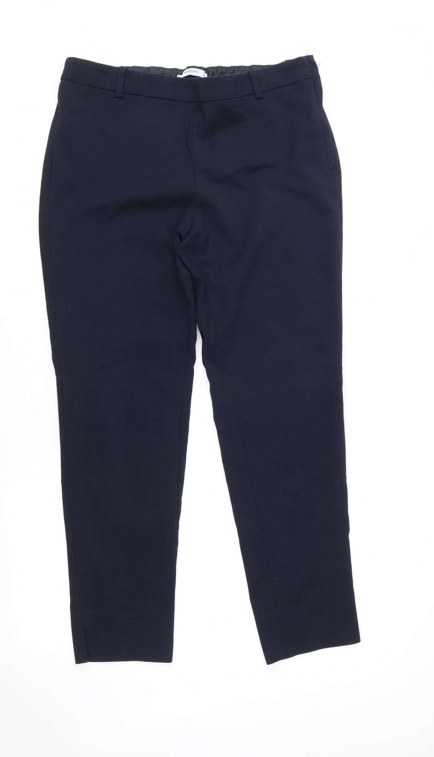 Mango Womens Blue   Trousers  Size 12 L28 in