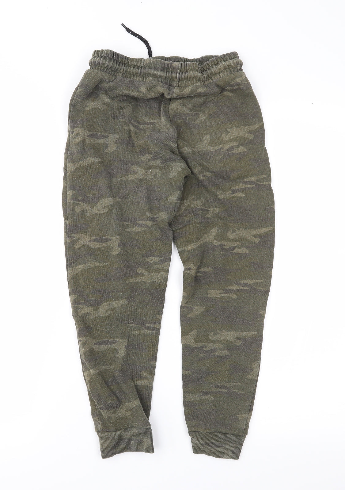 George Boys Green Camouflage  Jogger Trousers Size 8-9 Years