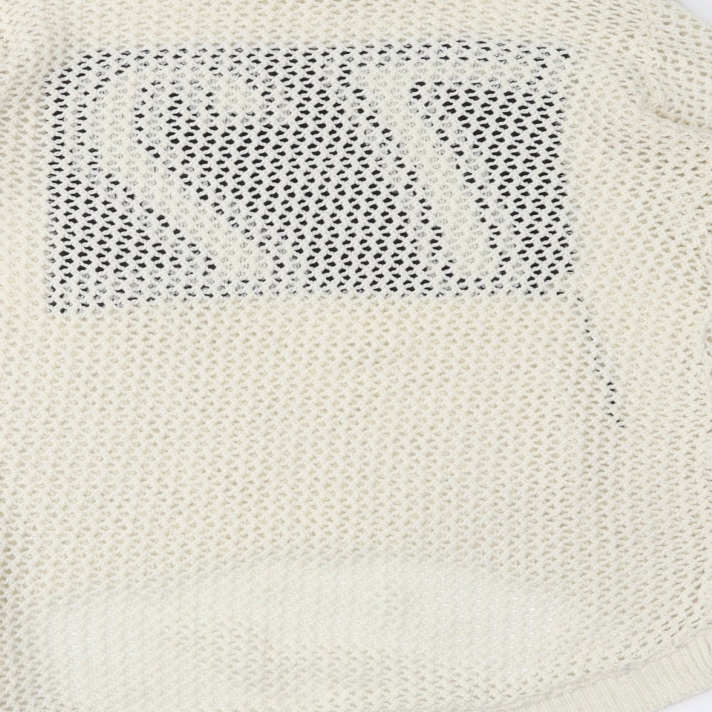 Too True Womens Ivory   Pullover Jumper Size S