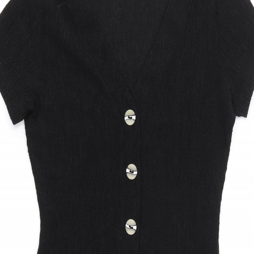 F&F Womens Black   Slip Dress  Size 10