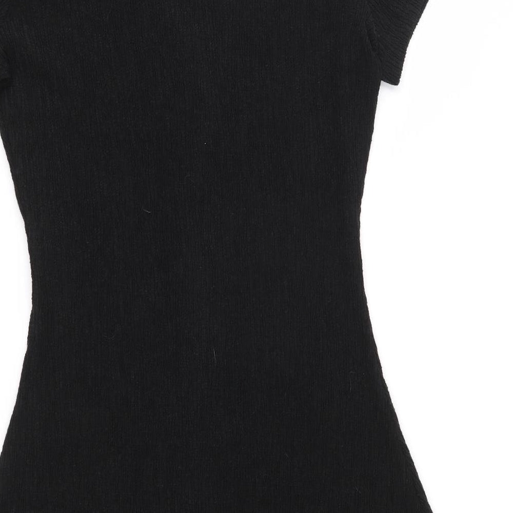 F&F Womens Black   Slip Dress  Size 10