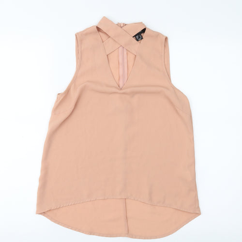 Atmosphere Womens Pink   Basic Blouse Size 4