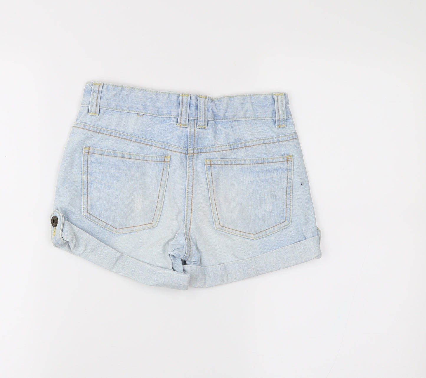 George Girls Blue   Bermuda Shorts Size 8-9 Years