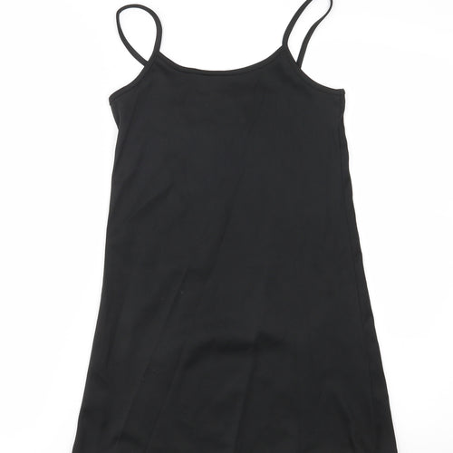 NEXT Girls Black   Tank Dress  Size 9 Years