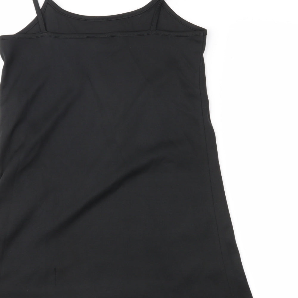 NEXT Girls Black   Tank Dress  Size 9 Years