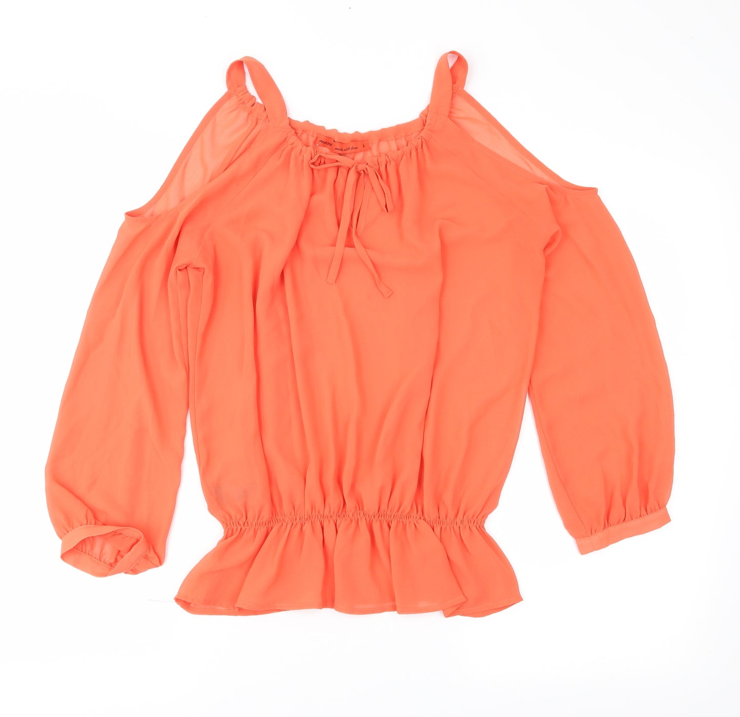 NEXT Womens Orange   Basic Blouse Size 8