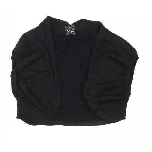 Belle Womens Black   Shrug Jumper Size 12